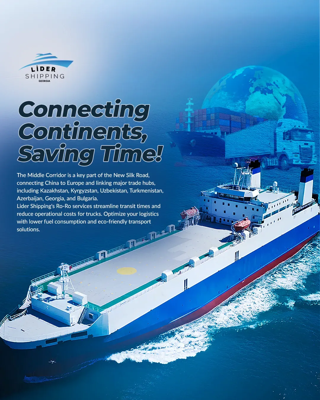 Lider Shipping Rize sosyal medya referansı (Post)