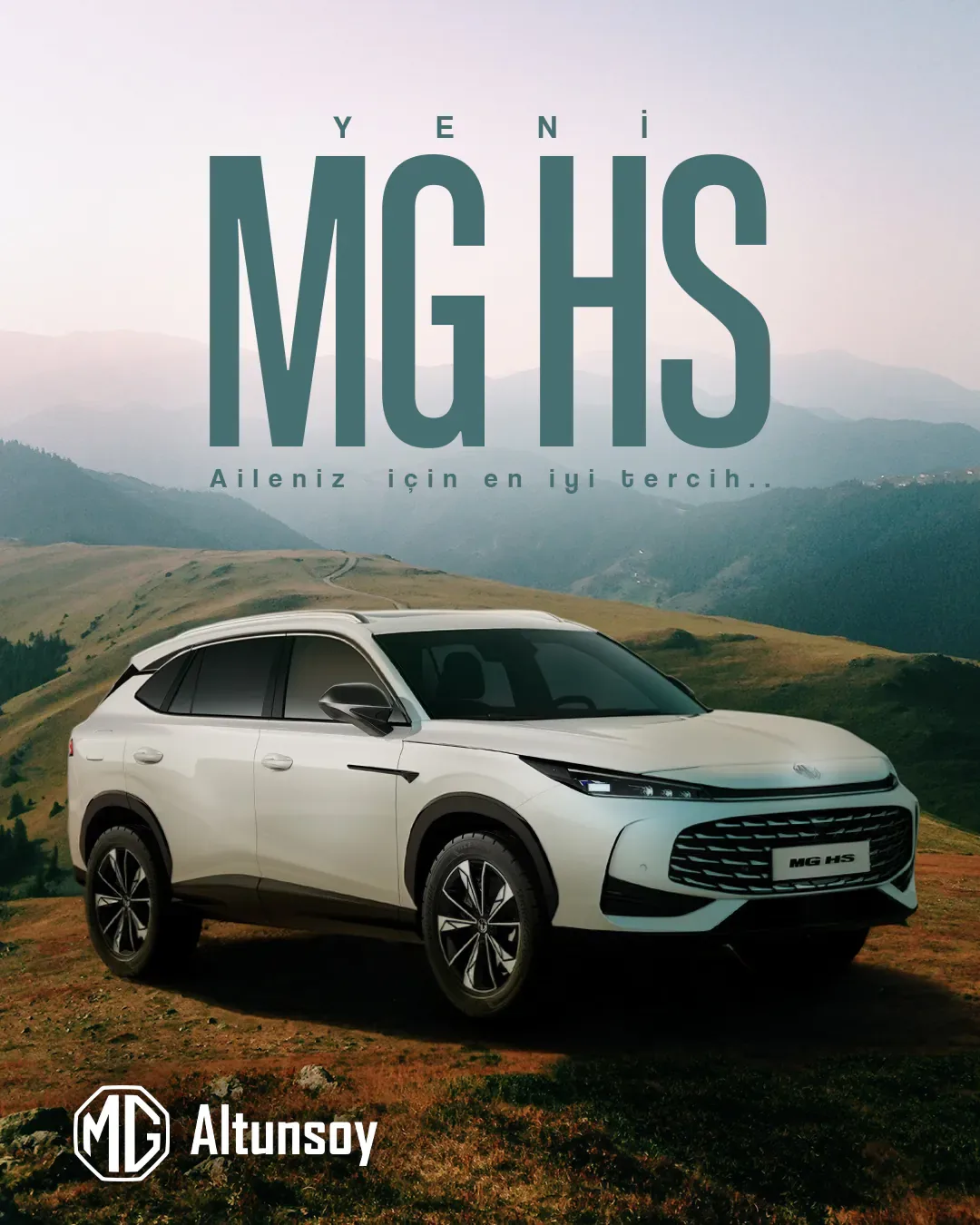 MG Altunsoy Otomotiv Yeni MG HS Rize sosyal medya referansı (Post)
