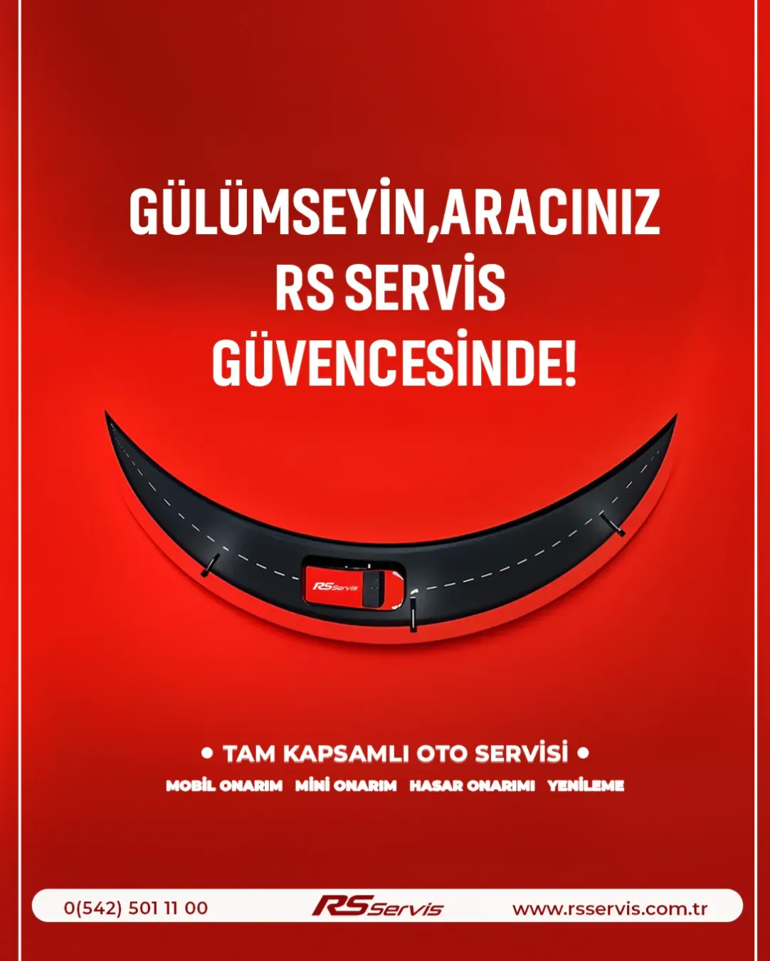 RS Servis Rize sosyal medya referansı (Post)