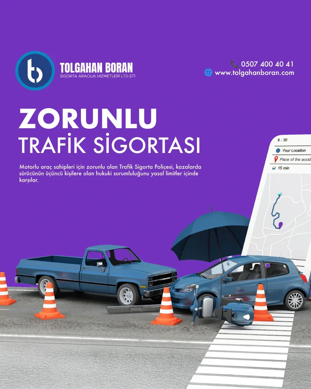 Tolgahan Boran Sigorta Rize sosyal medya referansı (Post)